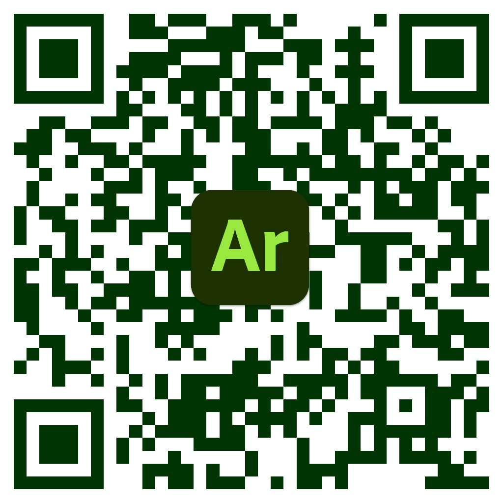 Mario scene QR code.